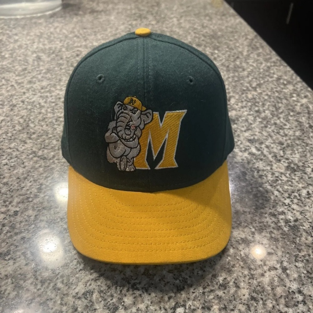 Vintage Modesto Athletics MINER League Baseball Hat New Era